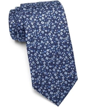 Tommy Hilfiger Amora Floral Tie - Blue