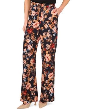 Ted Baker Floral Pants - Red