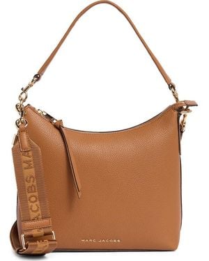Marc Jacobs Drifter Pebbled Leather Large Hobo Bag - Brown
