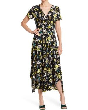Love By Design Colette Double Layer Maxi Dress - Green