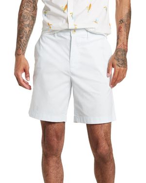 Original Penguin Slim Feeder Stripe Shorts - White