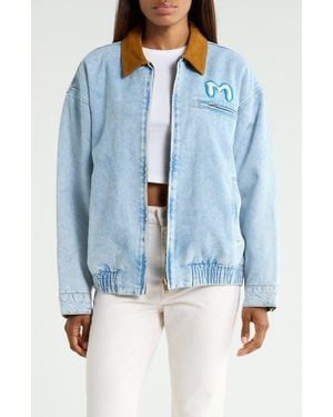 Mother The Super Sizer Jacket - Blue