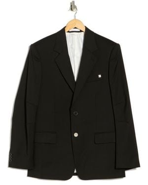 Helmut Lang Curve Classic Virgin Wool Blazer - Black