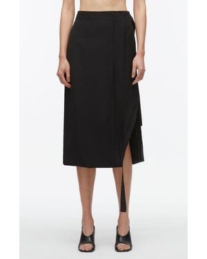3.1 Phillip Lim Endless Loop Midi Skirt - Black