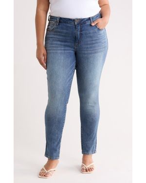 Kut From The Kloth Katy Boyfriend Flap Pocket Jeans - Blue