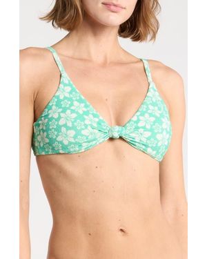 Dippin' Daisy's Zen Knot Triangle Swimsuit Top - Green