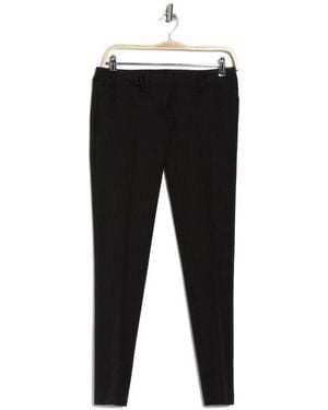 Amanda + Chelsea Pinstripe Pants - Black