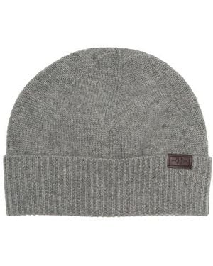 Hickey Freeman Cashmere Beanie - Gray