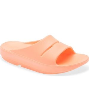 OOFOS Ooahh Sport Slide Sandal - Orange
