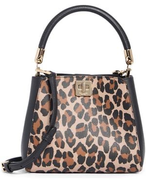 Kate Spade Phoebe Leopard Print Shoulder Bag - Brown
