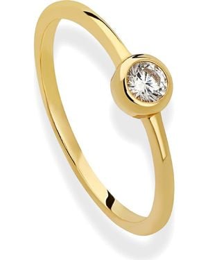 MOD AND JO Dorian Bezel Stacking Ring - Metallic