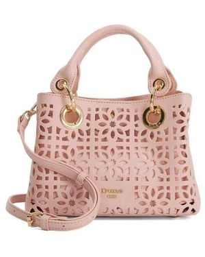 Dune Diddydelaser Faux Leather Top Handle Bag - Pink