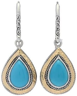 Samuel B. Sleeping Beauty Drop Earrings - Blue