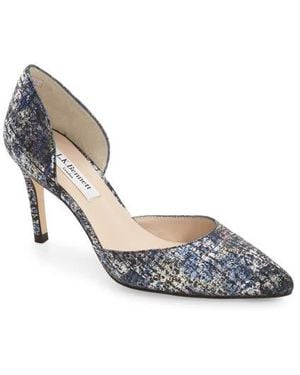LK Bennett L.K. Bennett Flossie D'Orsay Pump - Metallic