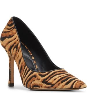 ALDO Stessy 3.0 Genuine Calf Hair Pointed Toe Pump - Brown