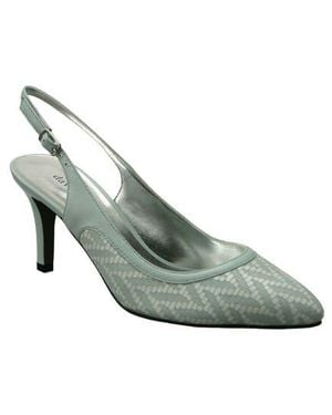 David Tate Bella Pointed Toe Slingback Pump - Green