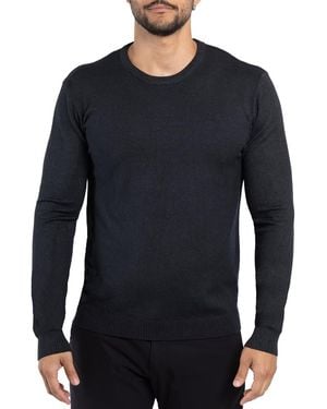 Xray Jeans Crewneck Knit Pullover Sweater - Black