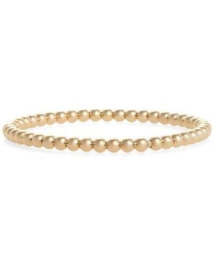 Nadri Beaded Stretch Bracelet - Metallic