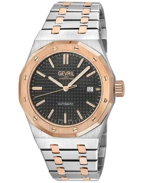 Gevril Gotham Automatic Bracelet Watch, 41Mm - Gray