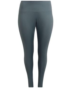adidas Yoga Essentials High-Waisted 7/8 Tights - Blue