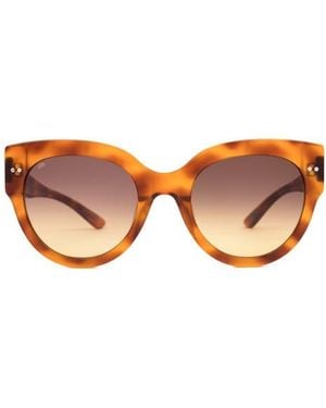 SITO Shades Good Life 54Mm Gradient Round Sunglasses - Brown