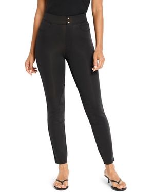 NIC+ZOE Scuba Knit Riding Pants - Black