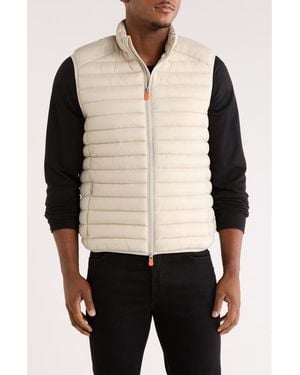 Save The Duck Remo Water Resistant Packable Puffer Vest - Black