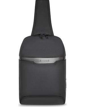 CHAMPS Onyx Waterproof Sling Bag - Black