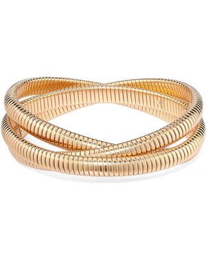 BaubleBar Hello Goldtone Friend Layered Bracelet - Metallic