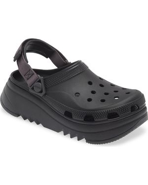 Crocs™ Classic Hiker Xscape Slingback Platform Clog - Black