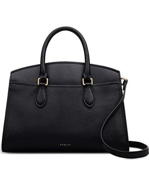 Radley Medium Portland Way Zip Tote Bag - Black