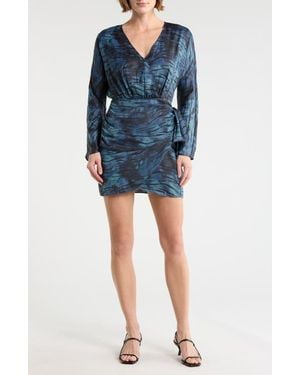 Tart Collections Isono Long Sleeve Dress - Blue