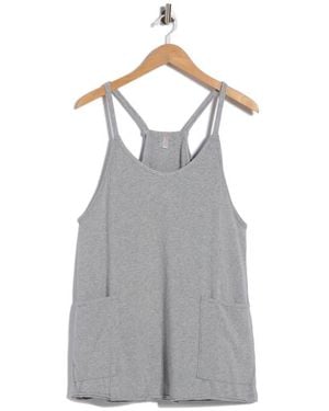Free People Hot Shot Romper - Gray