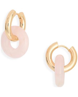 Kenneth Jay Lane Hoop Earrings - Metallic