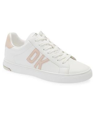 DKNY Logo Sneaker - White