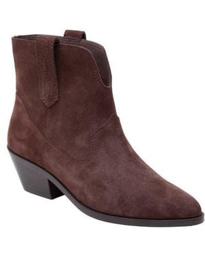 Linea Paolo Witt Western Bootie - Purple