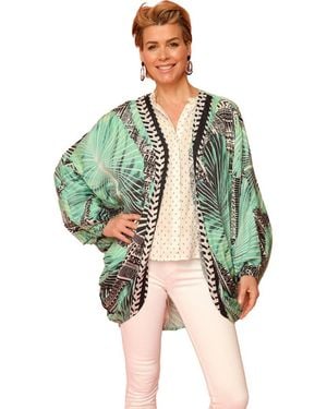 Saachi Palm Court Wrap - Green