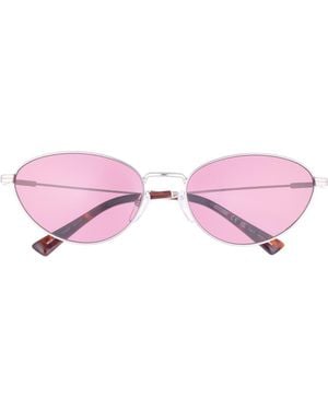 Moschino 61Mm Gradient Pilot Sunglasses - Pink
