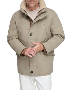 Andrew Marc Wittstock Waxed Insulated Jacket - Gray