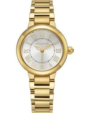 Adornia Classic Bracelet Strap Watch, 32Mm - Metallic