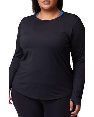 Threads For Thought Dacia Circle Back Top - Blue