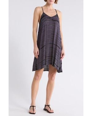 Boho Me Tie Dye Cover-Up Minidress - Multicolor