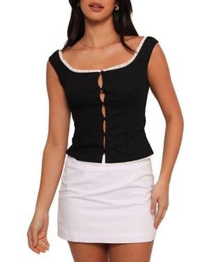 Petal & Pup Amelie Crop Tank - Black