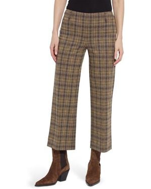 Lyssé Marceline Crystal Embellished Cropped Pants - Natural