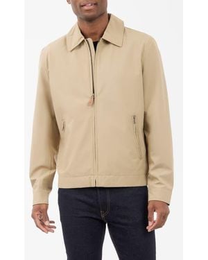 London Fog Athens Hipster Water Resistant Jacket - Blue