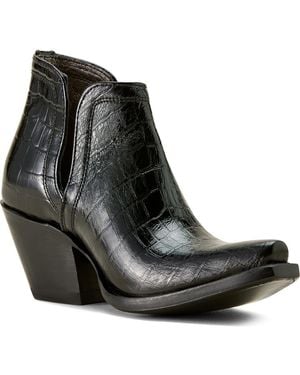 Ariat Dixon X Toe Short Western Boot - Black