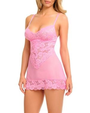 Oh La La Cheri Page Babydoll - Pink