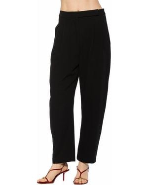 Alexia Admor Solene Barrel Leg Pants - Black