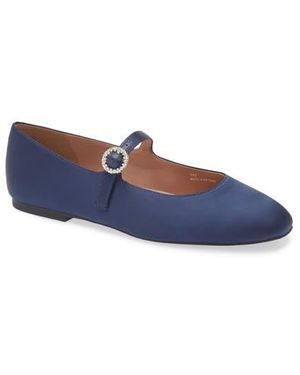 Linea Paolo Mia Mary Jane Flat - Blue