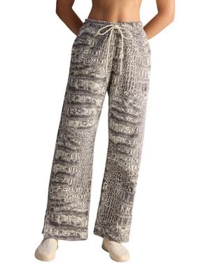 adidas Loose Printed Sweatpants - Multicolor